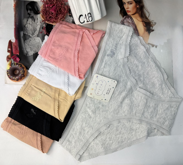 Majtki damskie Roz M/L-XL/2XL, Mix kolor Paczka 24 szt